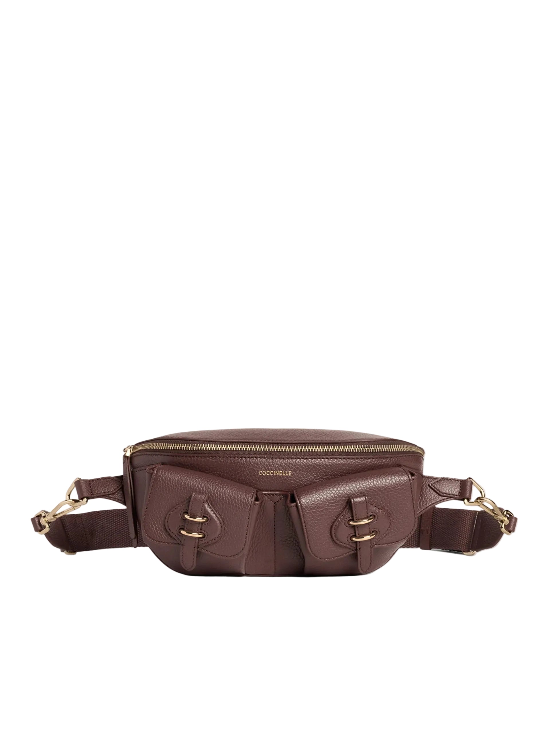Coccinelle Marsupio Donna Marrone Zip