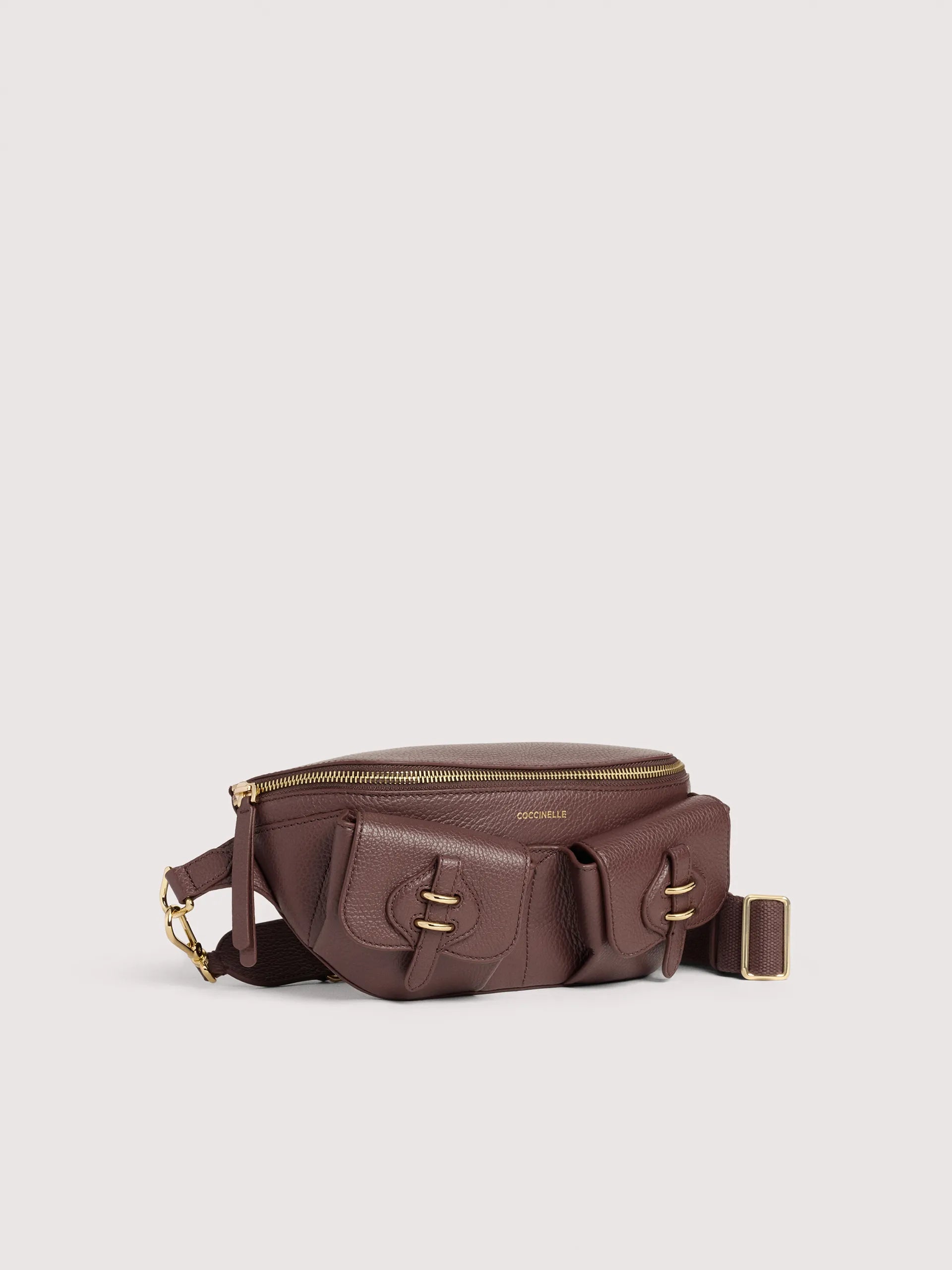 Coccinelle Marsupio Donna Marrone Zip