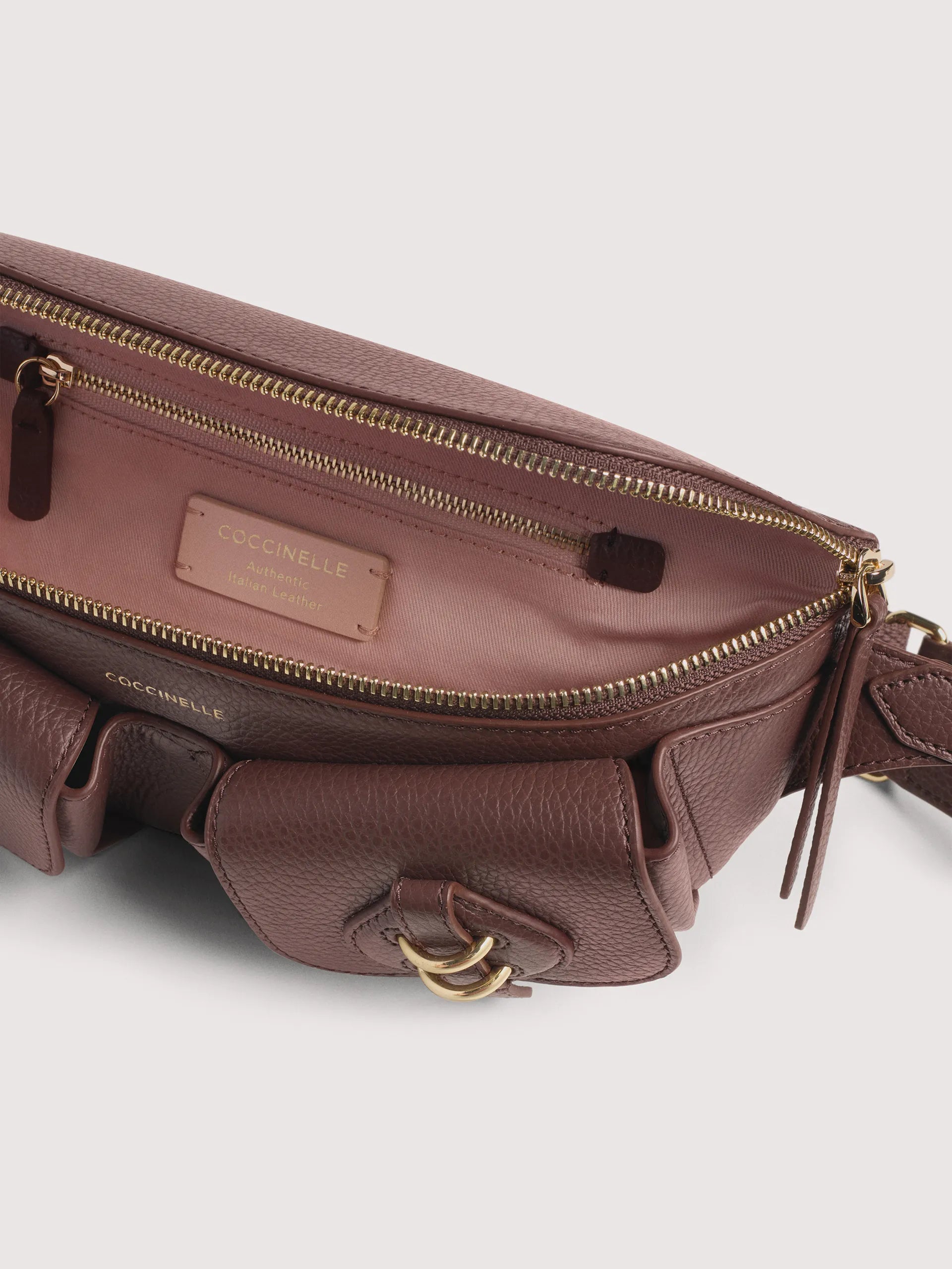 Coccinelle Marsupio Donna Marrone Zip