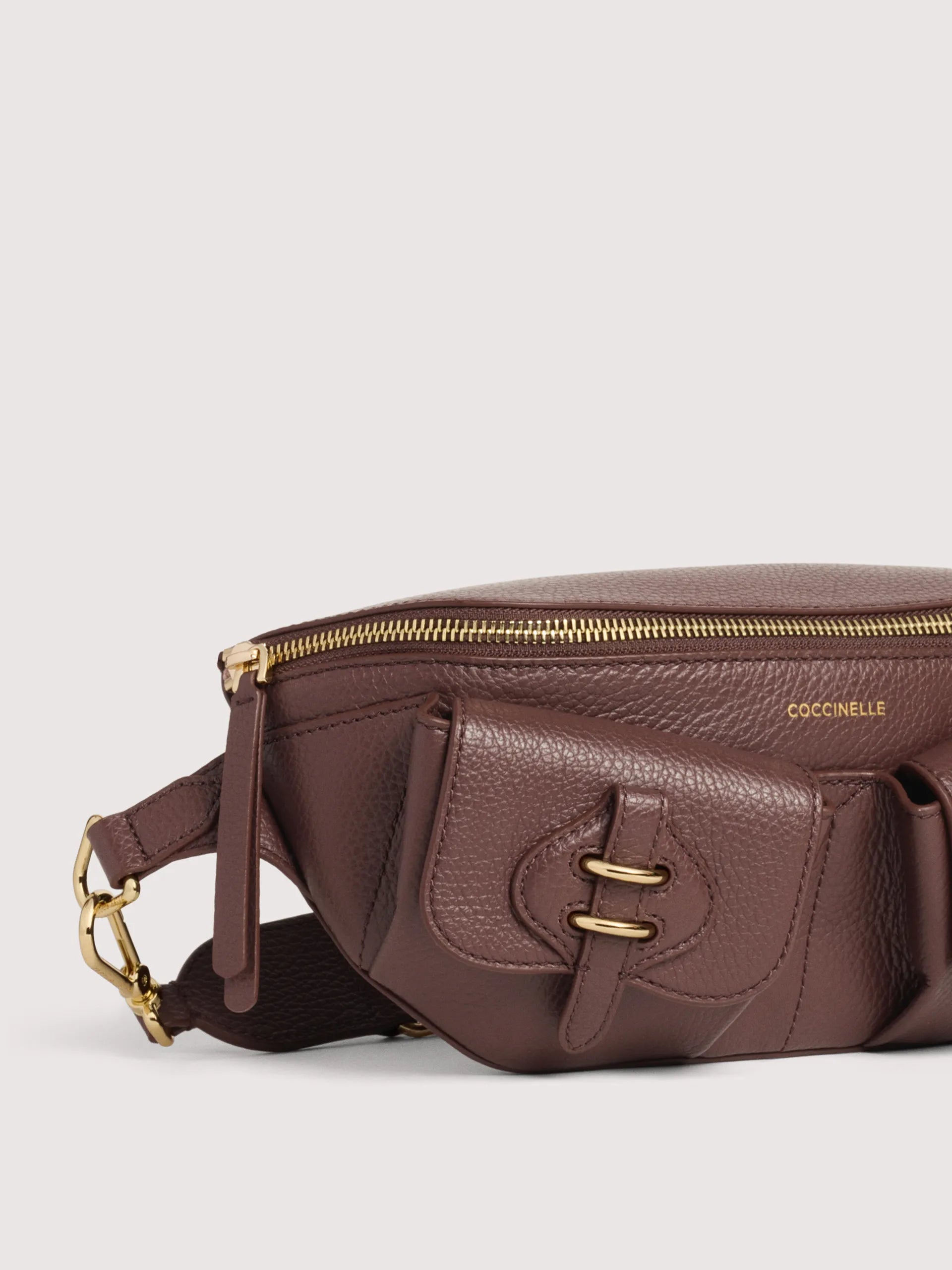 Coccinelle Marsupio Donna Marrone Zip