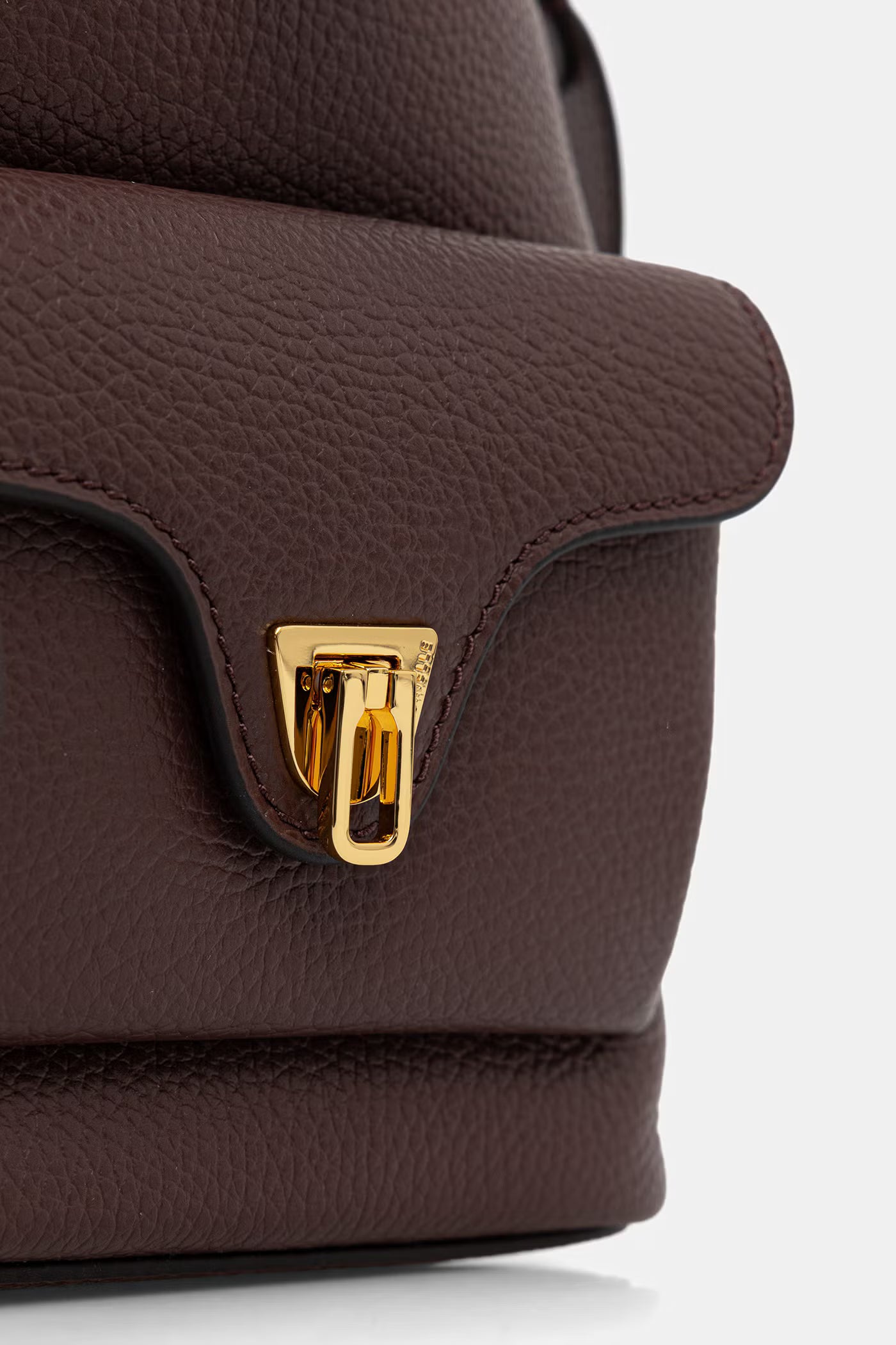 Coccinelle Borsa Secchiello Pelle Donna Marrone Stampa