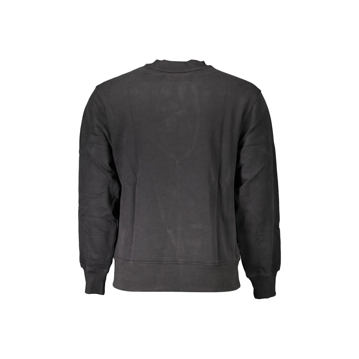 Calvin Klein Felpa Maniche Lunghe Uomo Nera Stampa Logo Felpe nero - vista 2