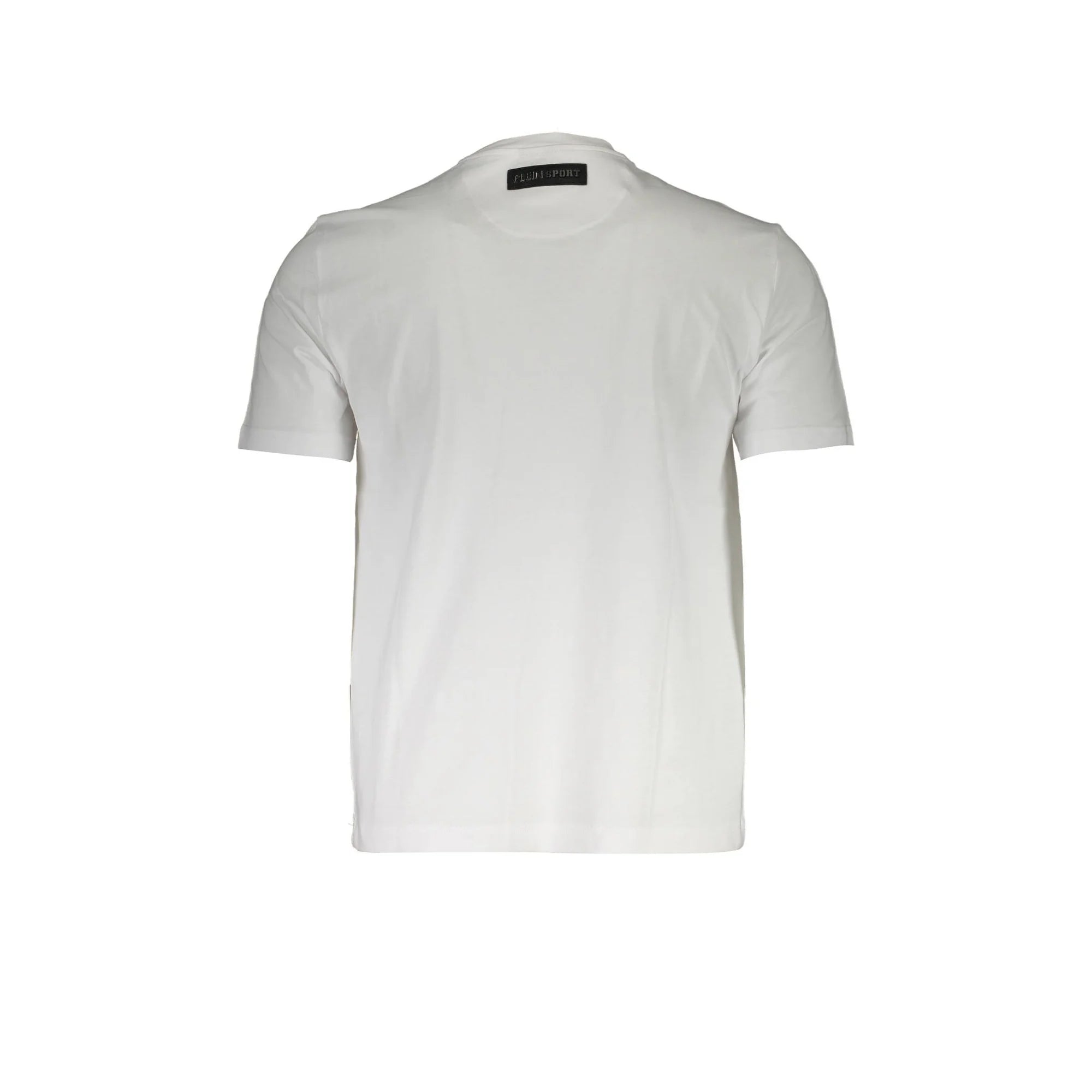 PLEIN SPORT T-SHIRT MANICHE CORTE UOMO BIANCO