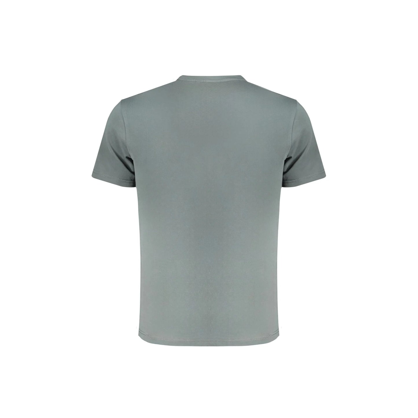 Napapijri T-Shirt Maniche Corte Uomo Verde Ricamo - vista 2