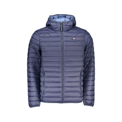 Norway 1963 Giubbotto Maniche Lunghe Uomo Blu con Cappuccio