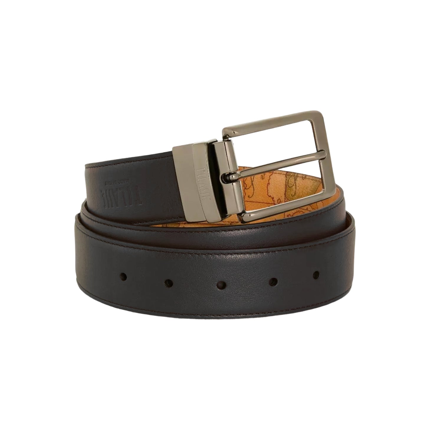 Cintura Uomo Reversibile in Pelle e Geo Classic Alviero Martini 1A Classe