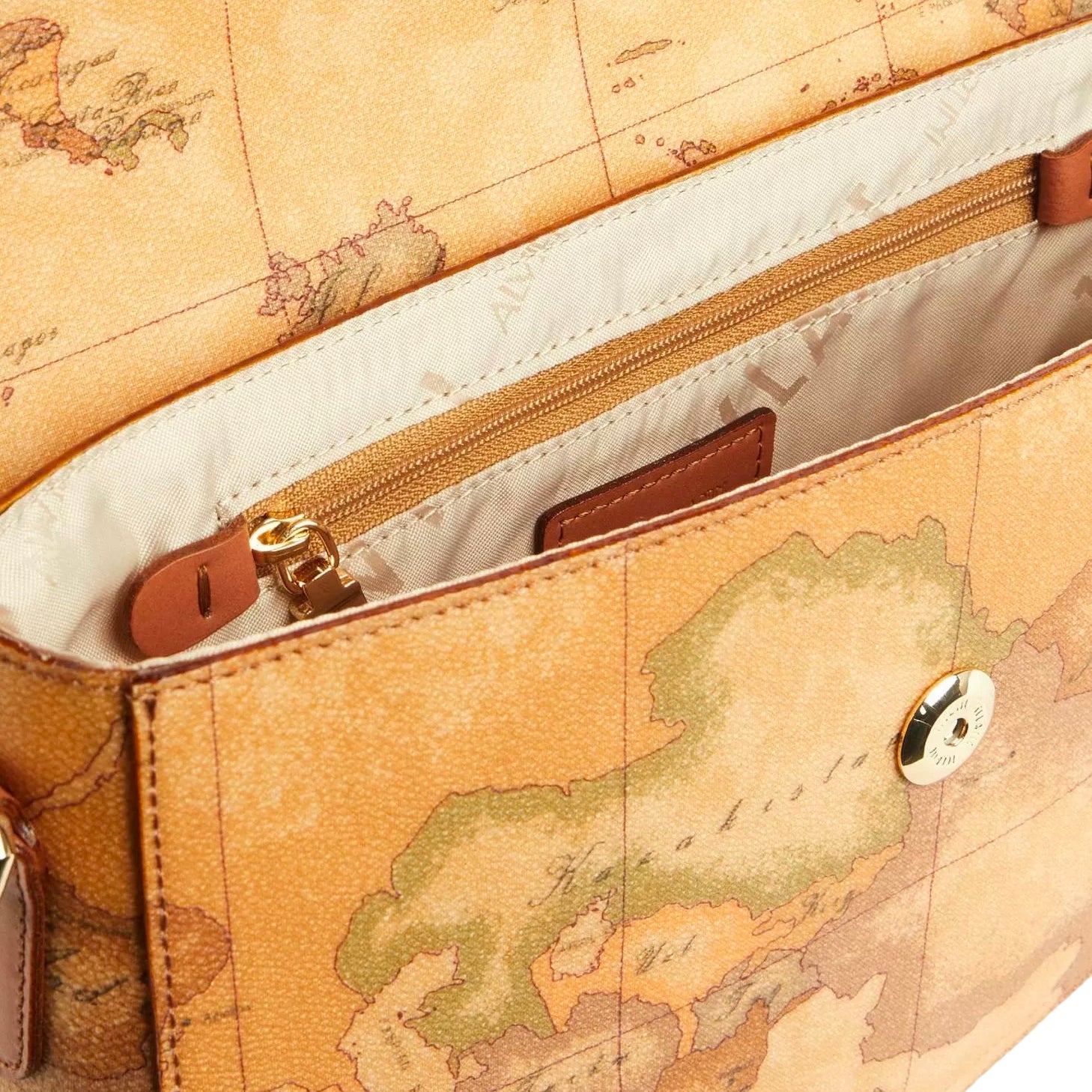 Borsa Donna Tracolla Geo Classic Naturale Alviero Martini 1A Classe