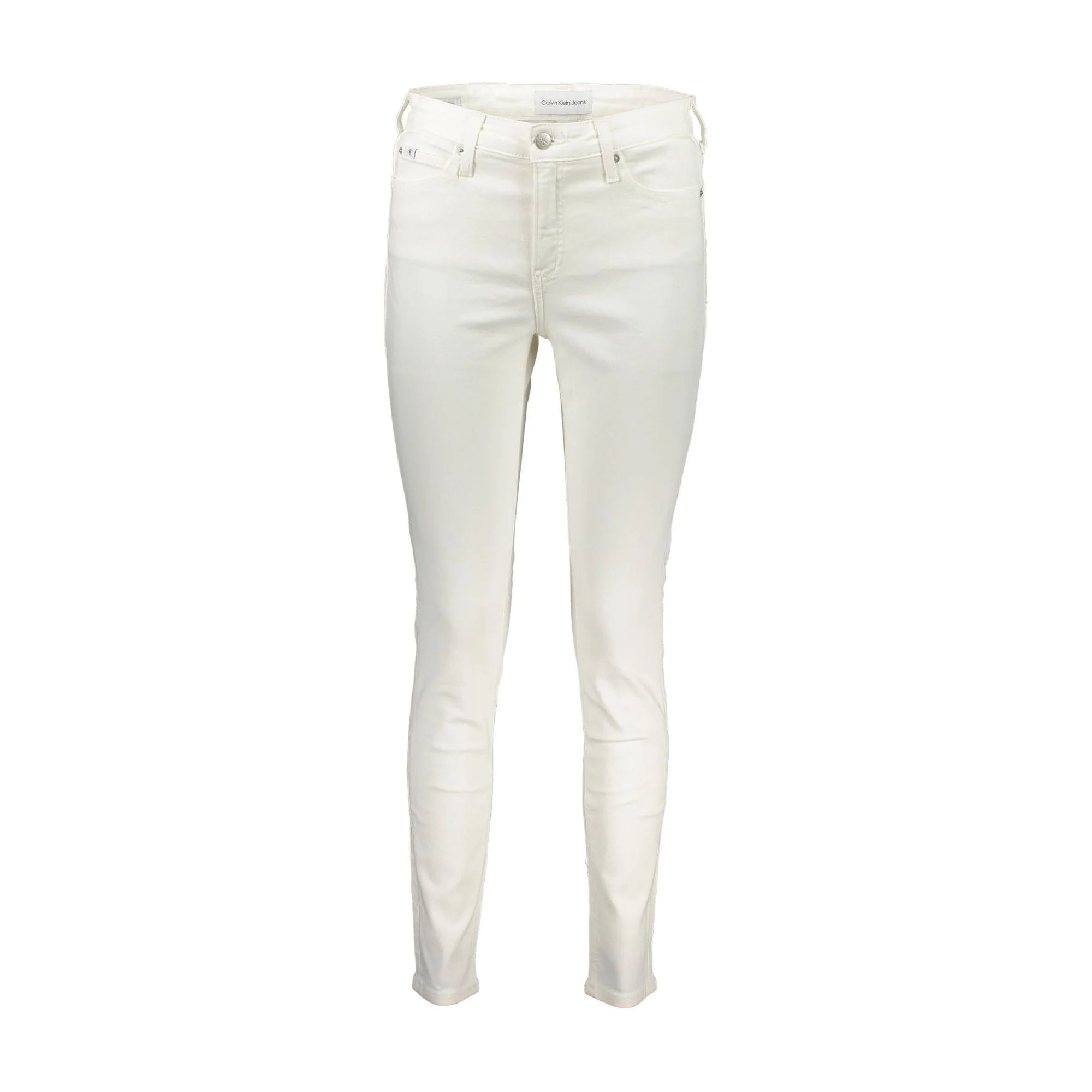 CALVIN KLEIN JEANS DENIM DONNA BIANCO
