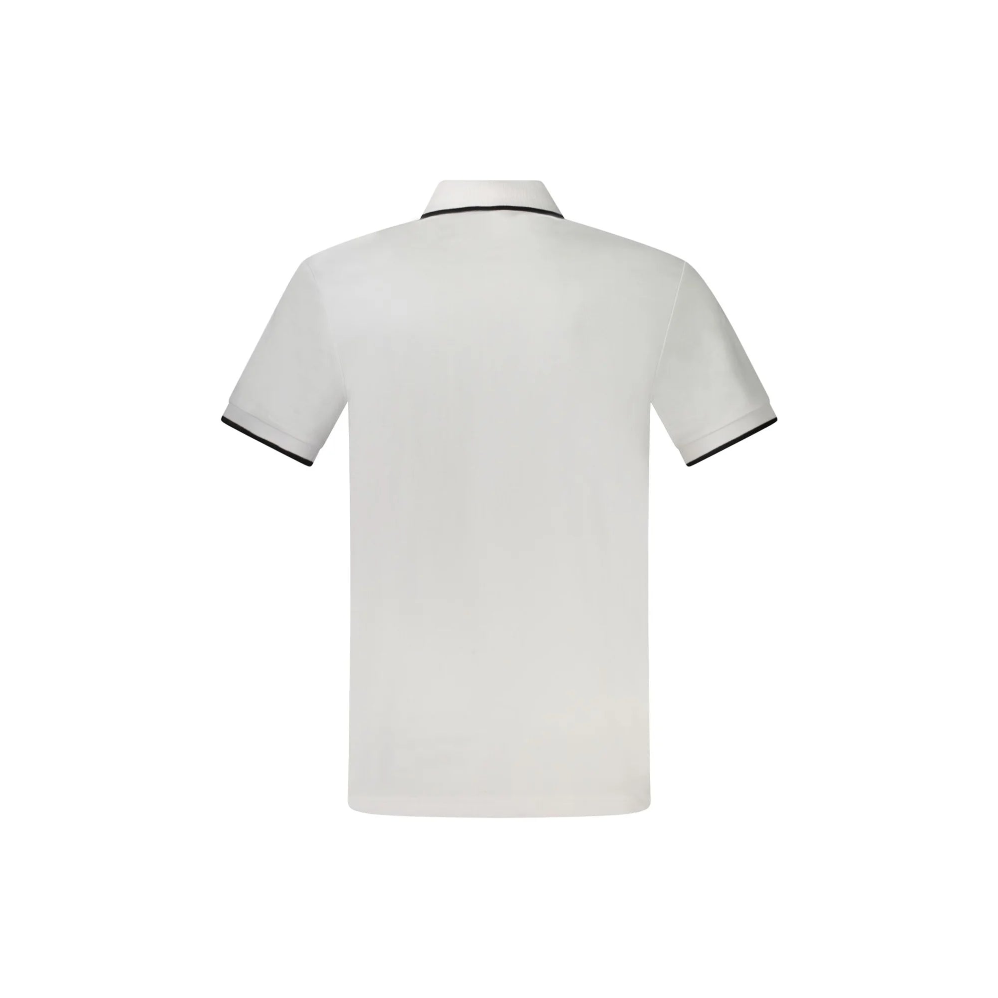 HUGO BOSS POLO MANICHE CORTE UOMO BIANCO