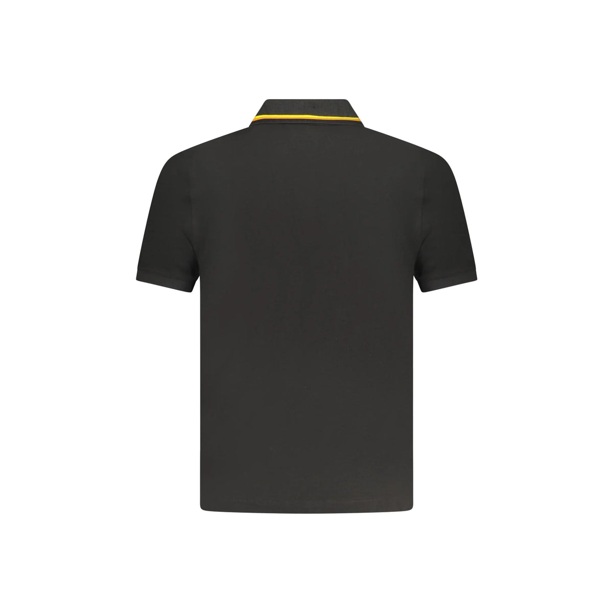 K-WAY POLO MANICHE CORTE UOMO NERO