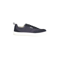 Gas Zapatillas Hombre Azul Detalles en Contraste