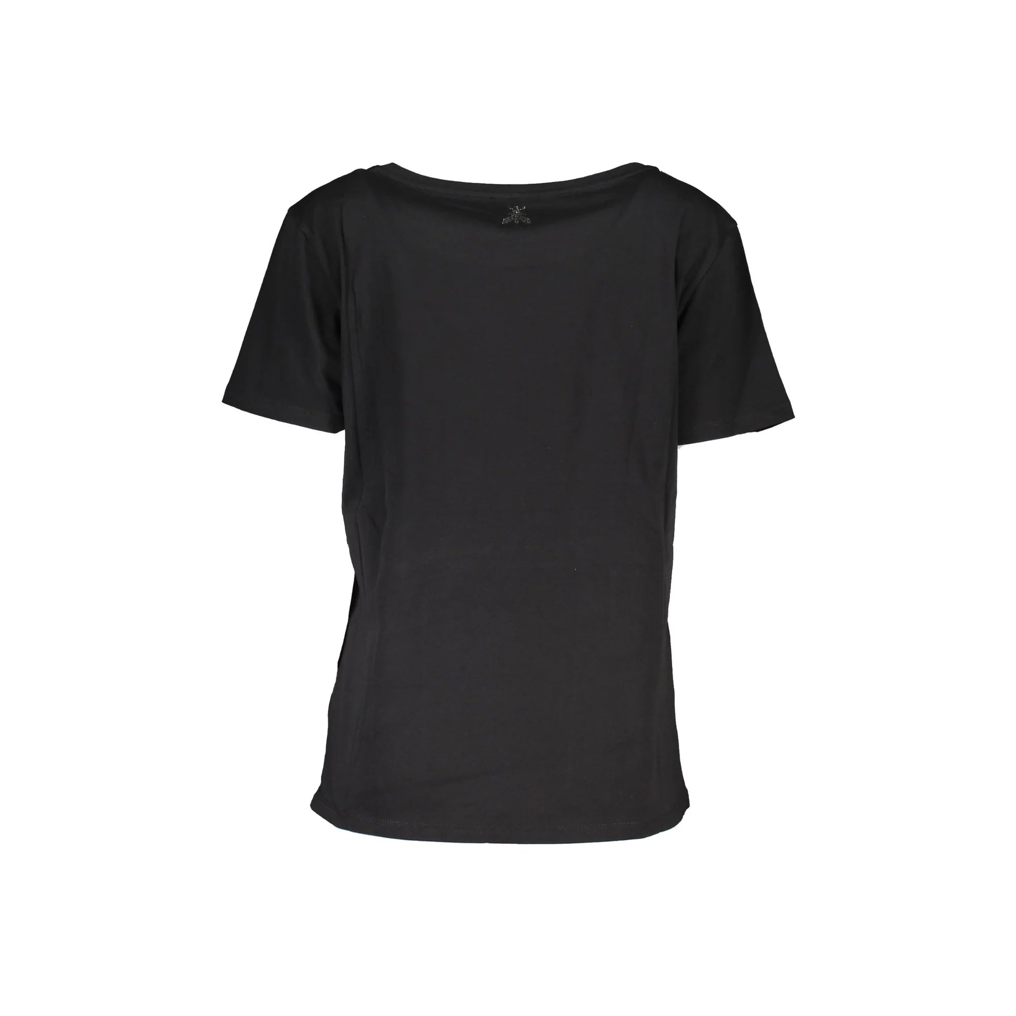 PATRIZIA PEPE T-SHIRT MANICHE CORTE DONNA NERO