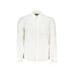 North Sails Camicia Maniche Lunghe Uomo Bianca Ricamo