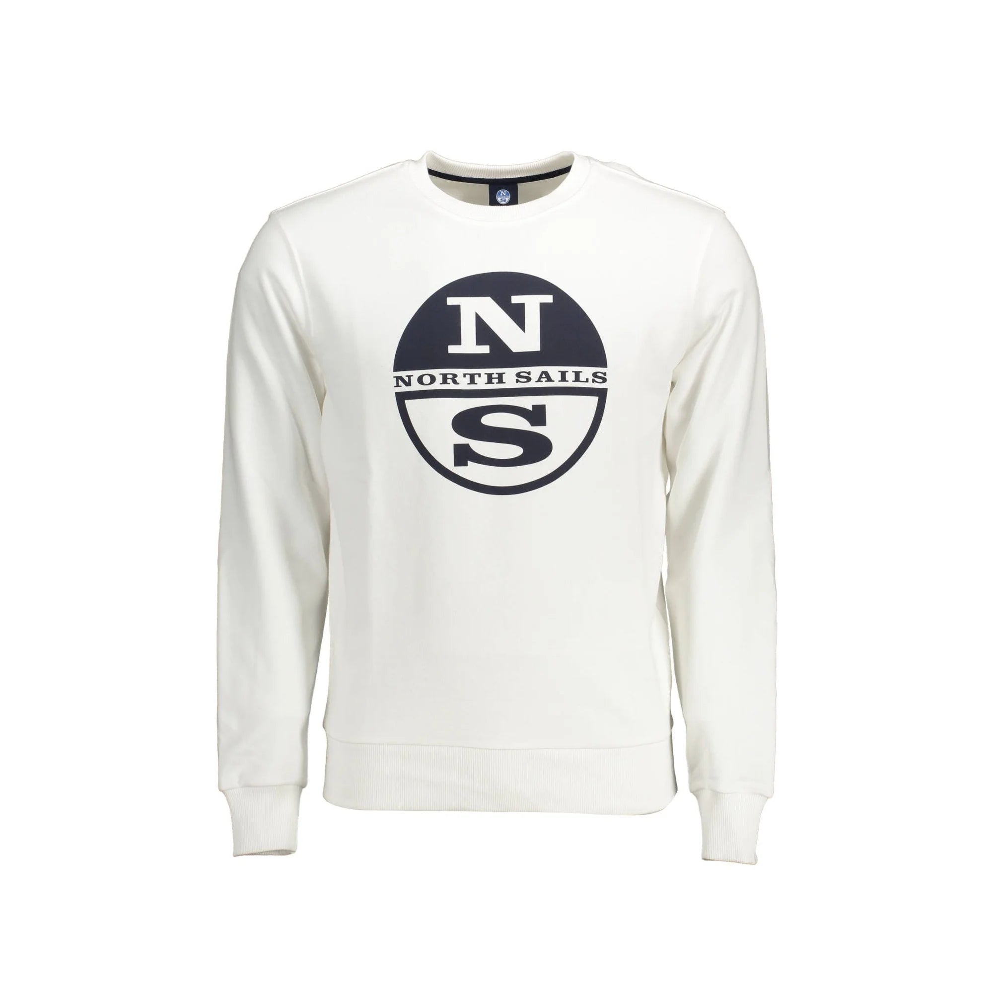 NORTH SAILS FELPA SENZA ZIP UOMO BIANCO