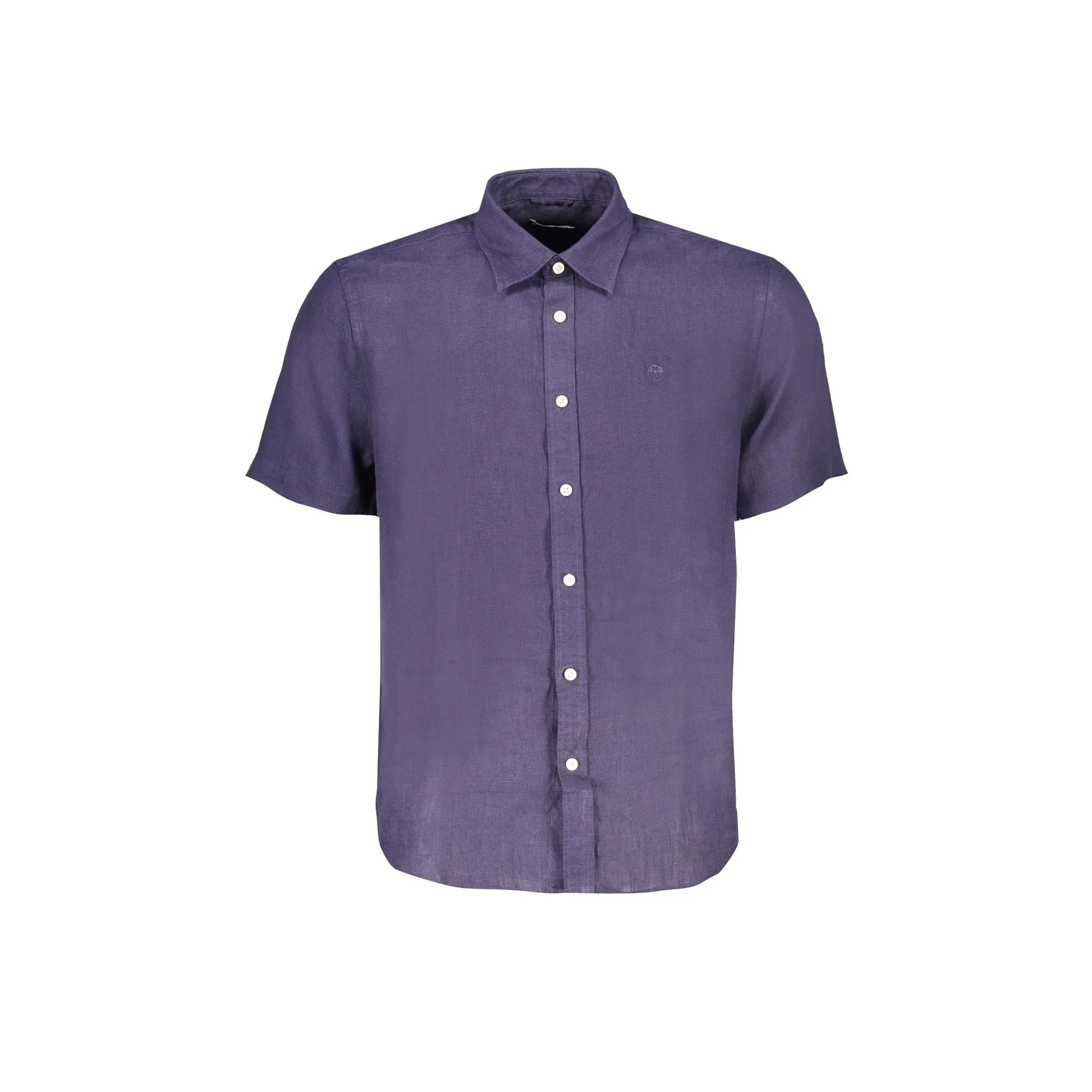 NORTH SAILS CAMICIA MANICHE CORTE UOMO BLU