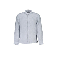 North Sails Camicia Maniche Lunghe Uomo Blu Ricamo