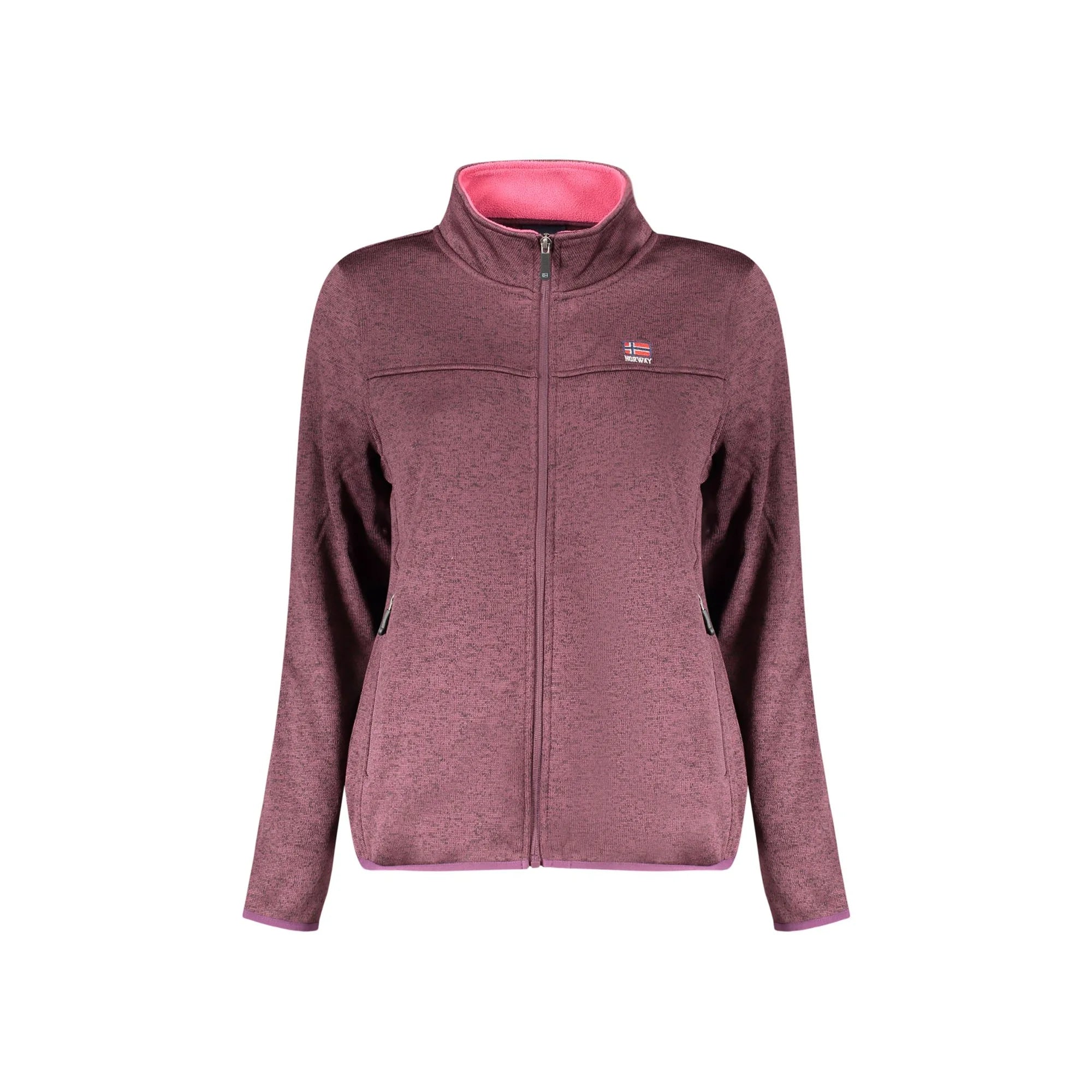 NORWAY 1963 FELPA CON ZIP DONNA VIOLA