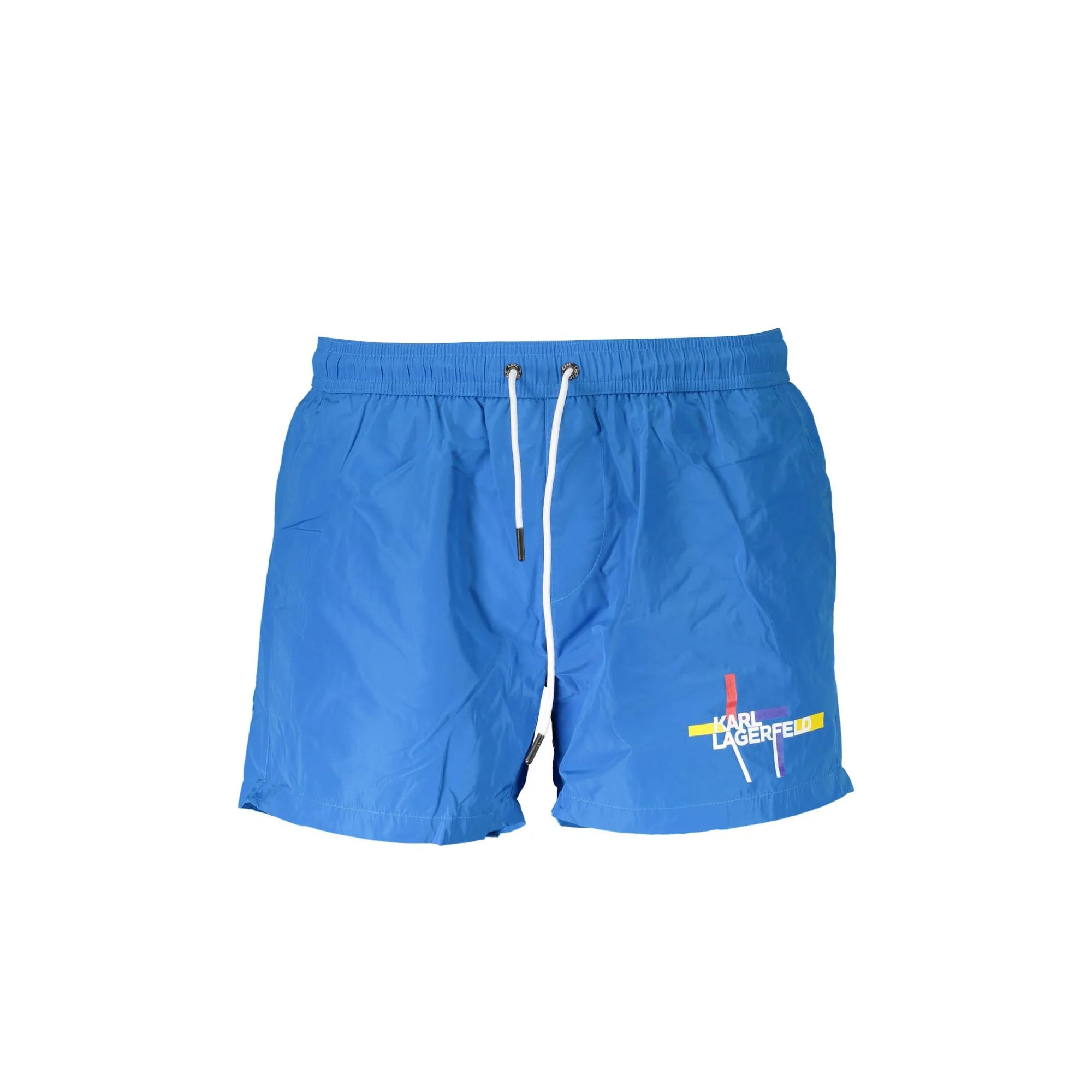 KARL LAGERFELD BEACHWEAR COSTUME PARTE SOTTO UOMO AZZURRO