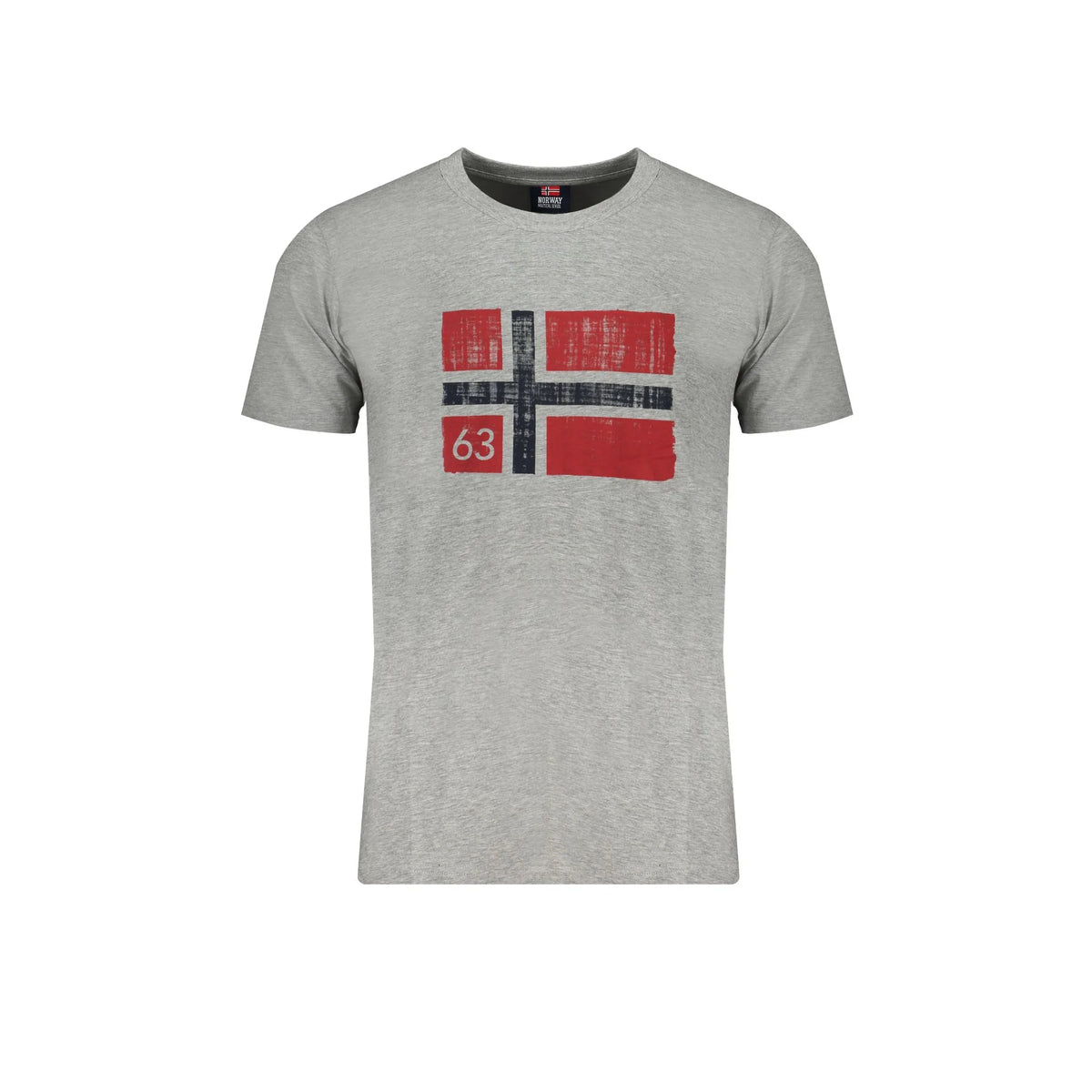 NORWAY 1963 T-SHIRT MANICHE CORTE UOMO GRIGIO