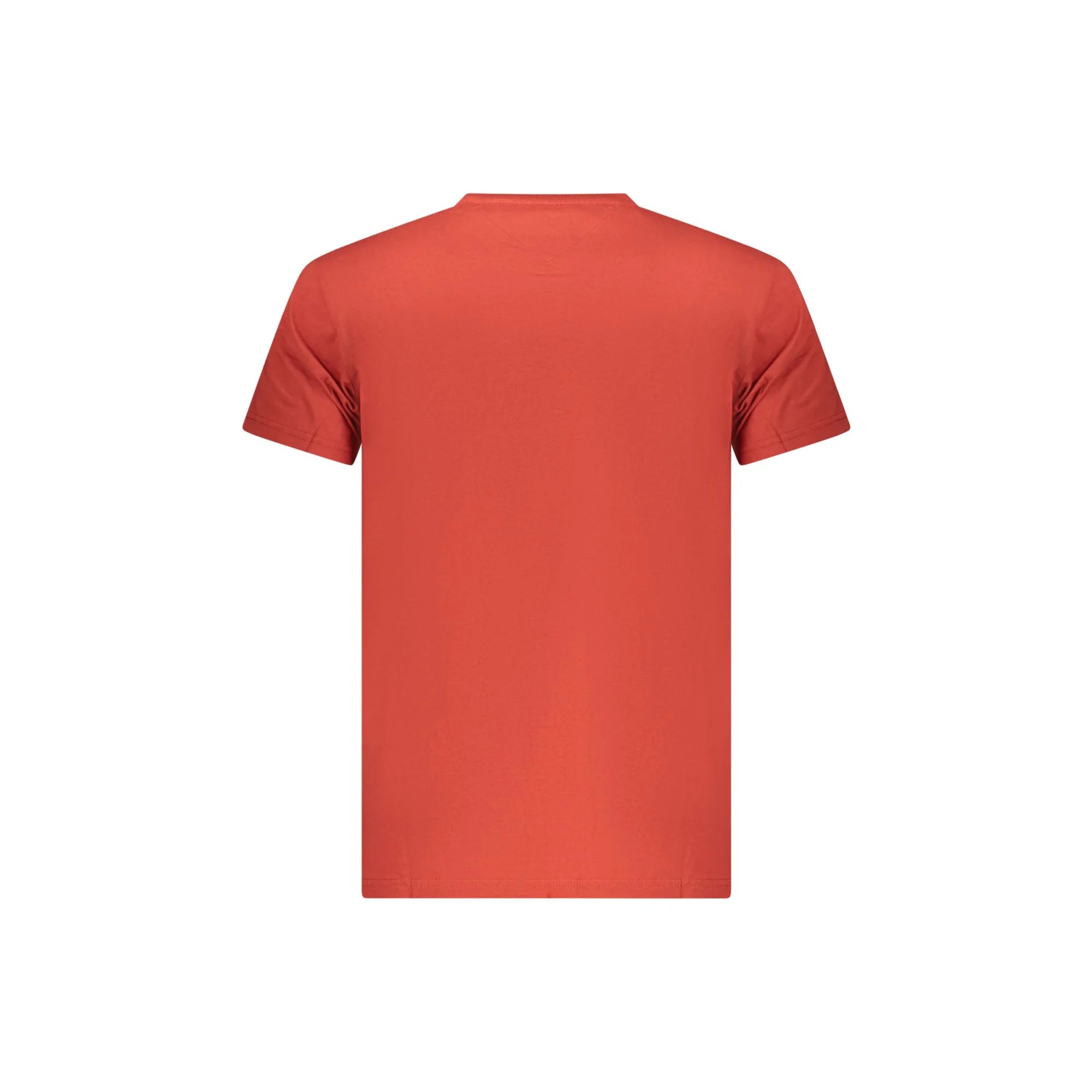 TOMMY HILFIGER T-SHIRT MANICHE CORTE UOMO ROSSO