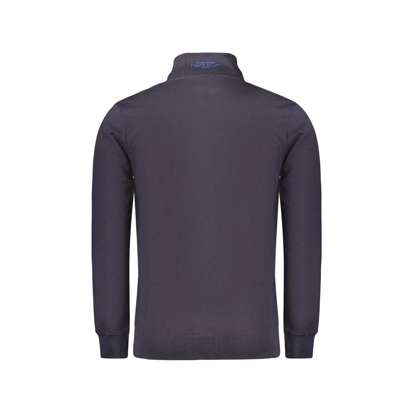 COVERI MOVING FELPA CON ZIP UOMO BLU