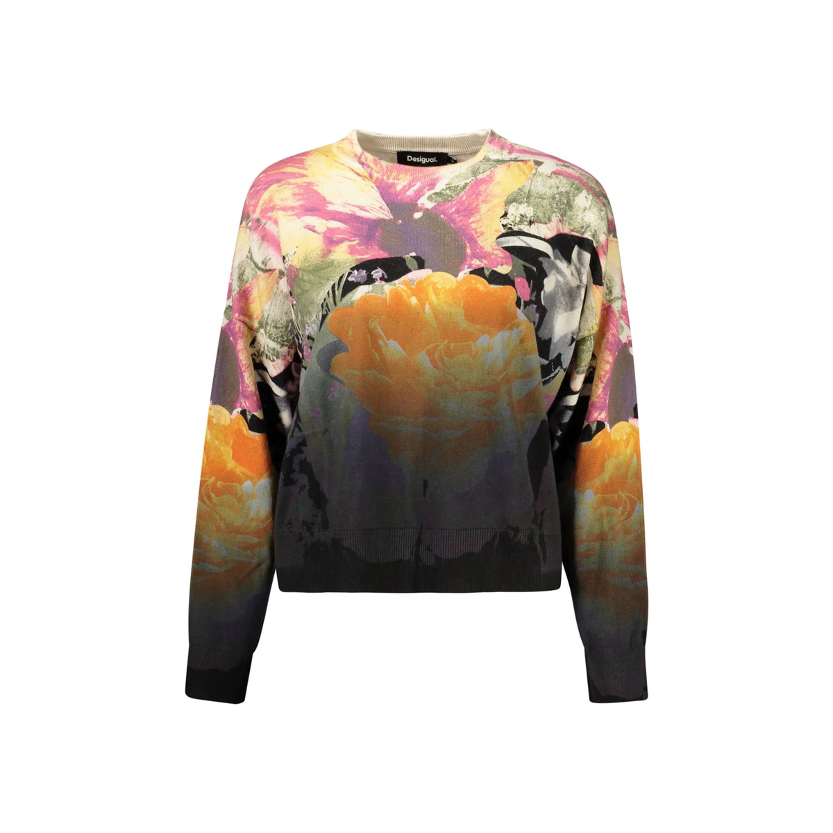 DESIGUAL MAGLIA DONNA NERO
