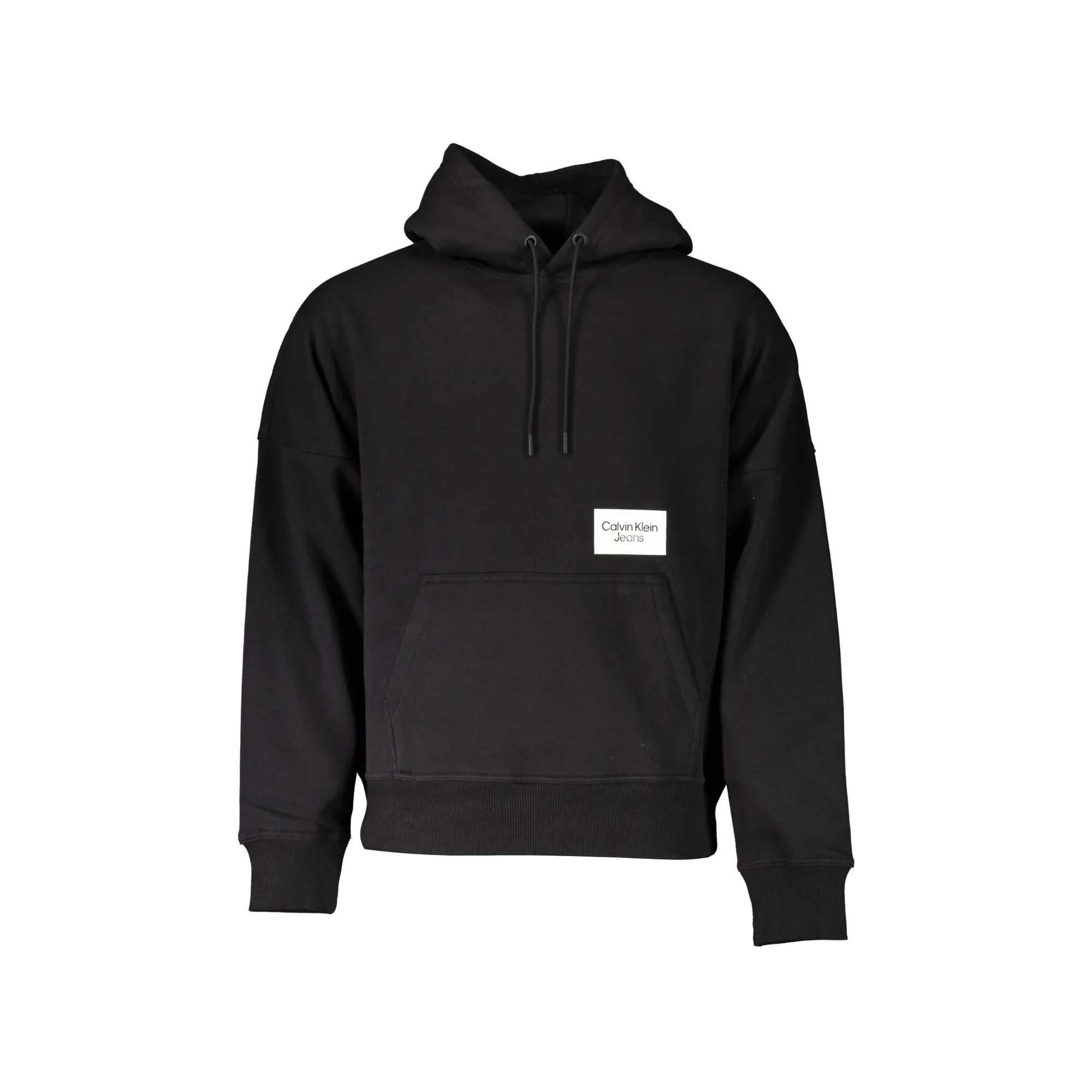 Calvin Klein Felpa Maniche Lunghe Uomo Nera Stampa Logo Felpe Nero - foto prodotto