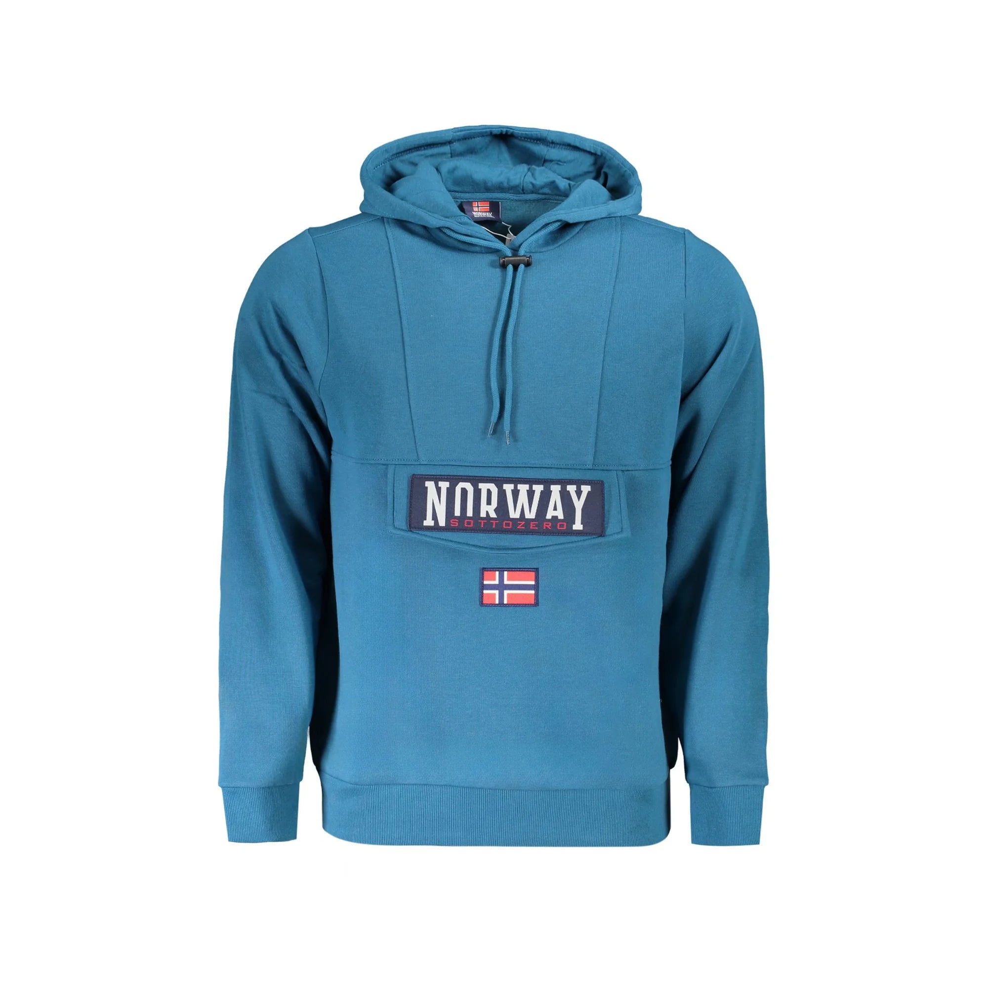 NORWAY 1963 FELPA SENZA ZIP UOMO BLU
