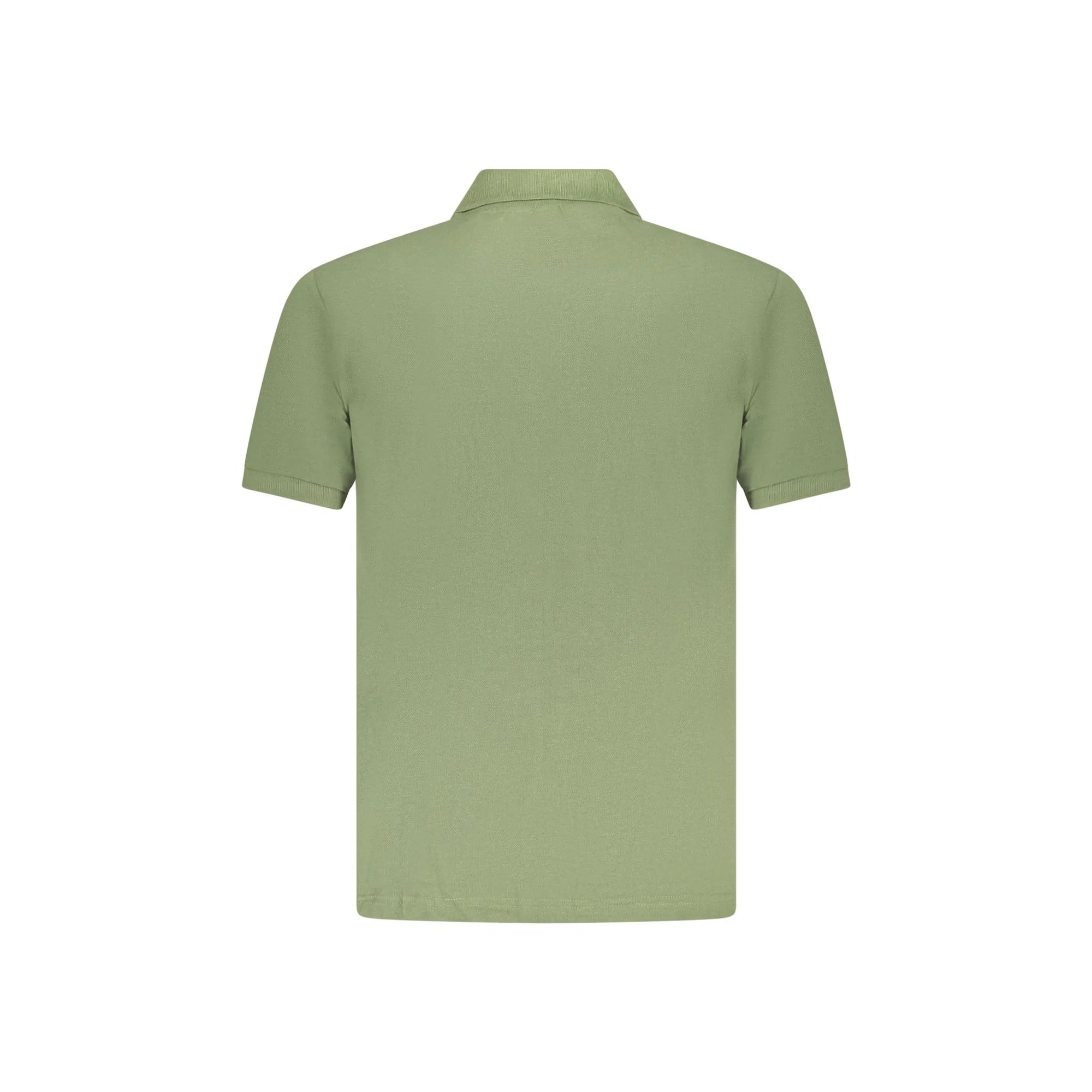 U.S. GRAND POLO POLO MANICHE CORTE UOMO VERDE