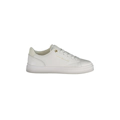 Tommy Hilfiger Baskets Femme Blanc Imprimé Logo