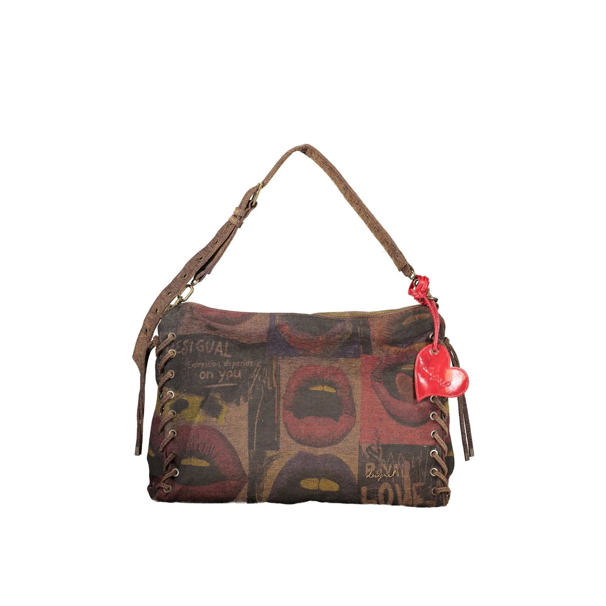 DESIGUAL BORSA DONNA MARRONE