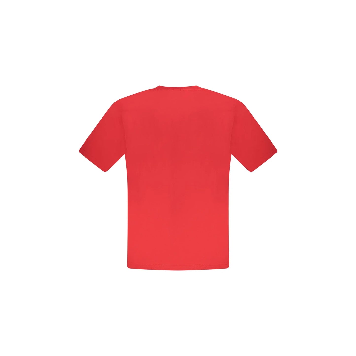 North Sails T-Shirt Maniche Corte Uomo Rossa Stampa Logo rosso - vista 2