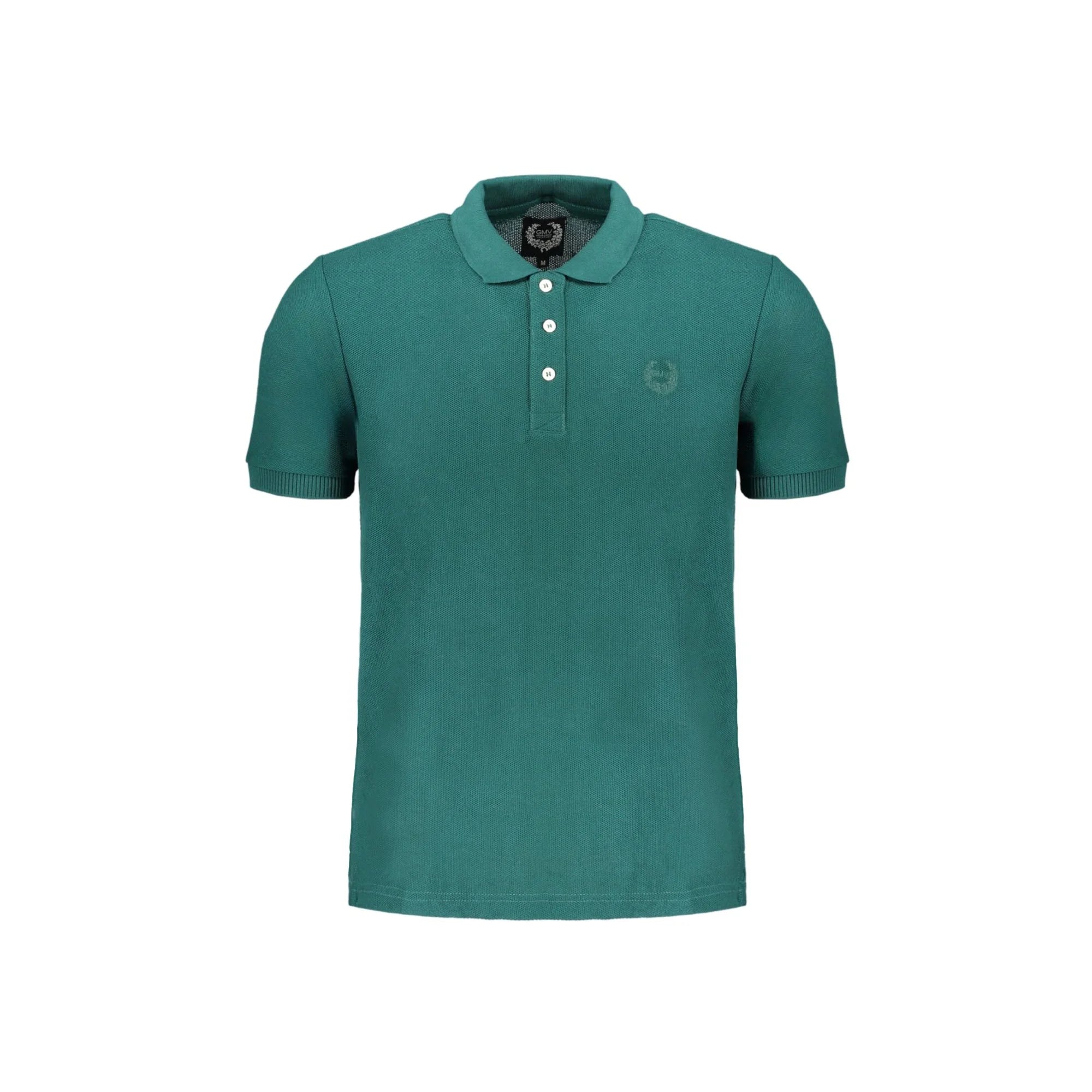 GIAN MARCO VENTURI POLO MANICHE CORTE UOMO VERDE