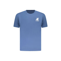 U.S. Grand Polo T-Shirt Maniche Corte Uomo Blu Stampa
