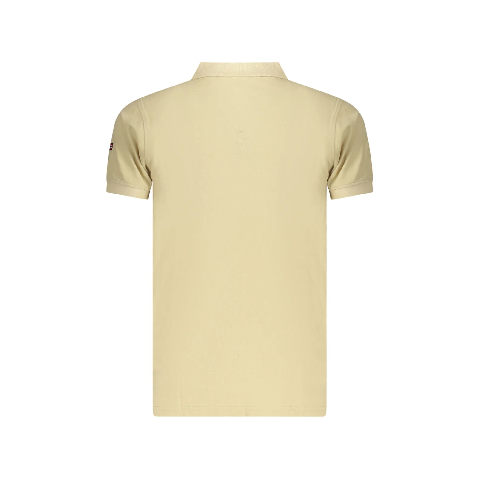 NORWAY 1963 POLO MANICHE CORTE UOMO BEIGE