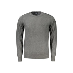 Coveri Moving Maglia Uomo Grigia Ricamo