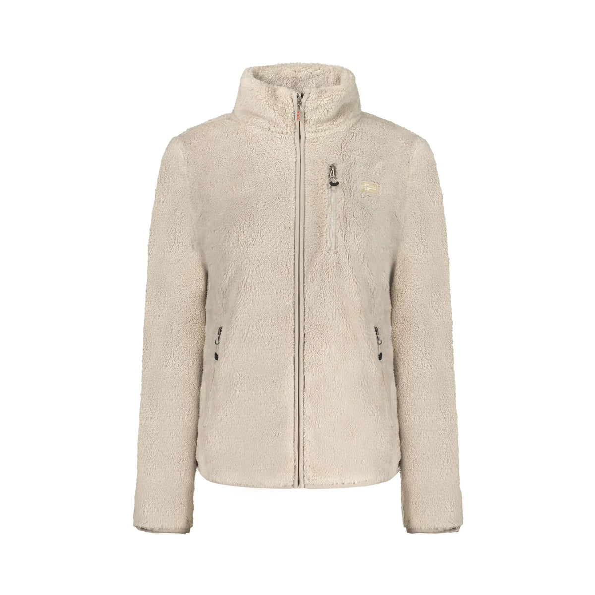 NORWAY 1963 FELPA CON ZIP DONNA BEIGE