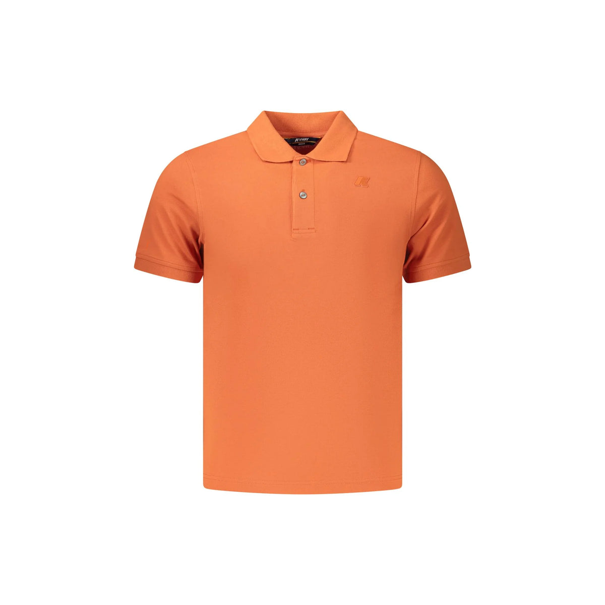 K-WAY POLO MANICHE CORTE UOMO ARANCIO