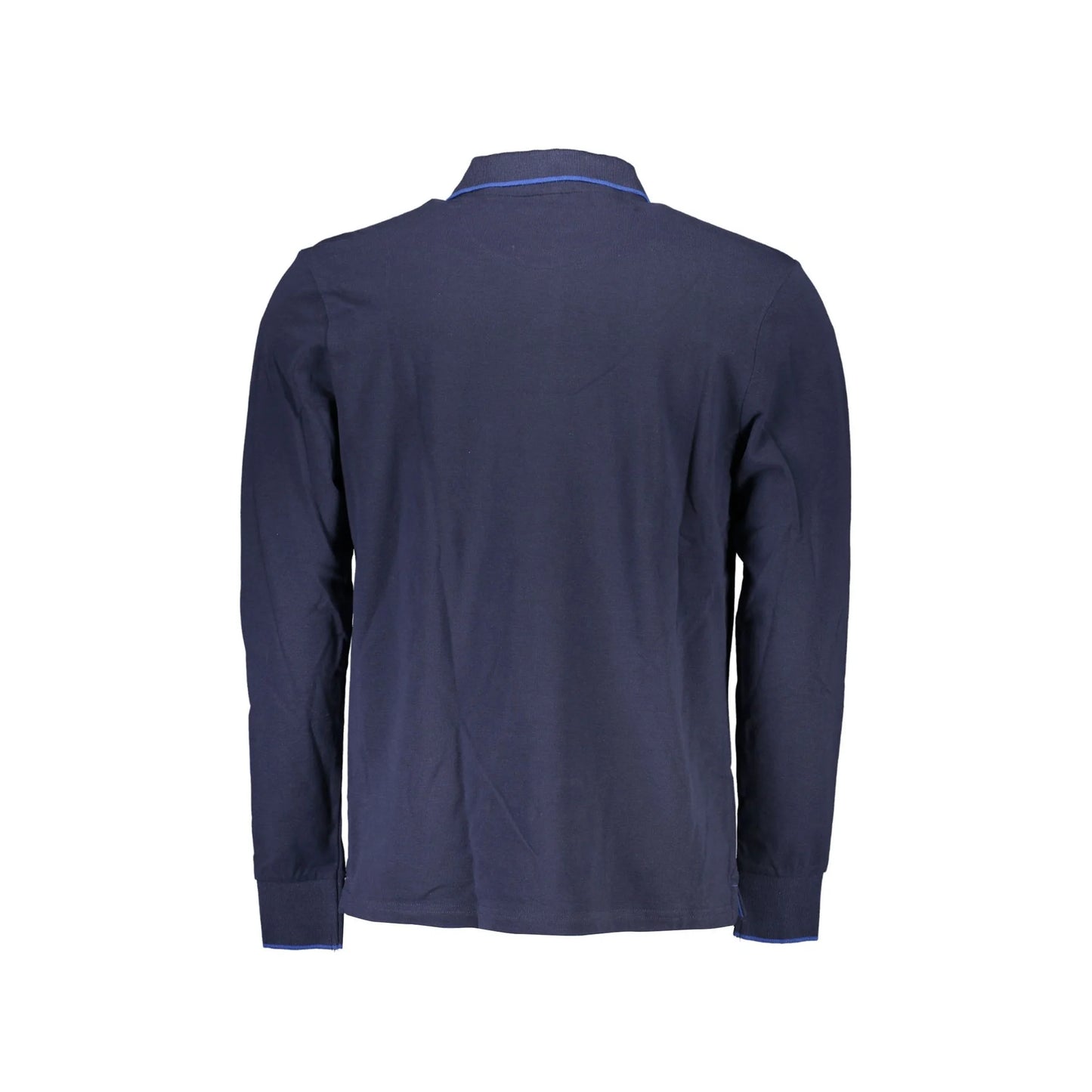 North Sails Polo Maniche Lunghe Uomo Blu Logo - vista 2