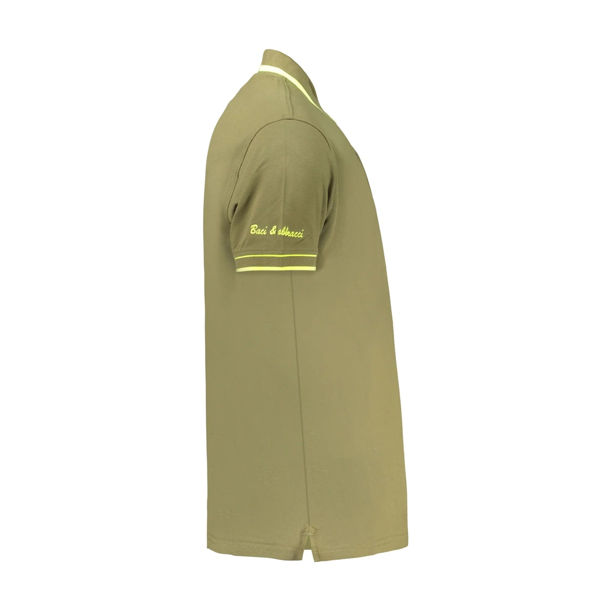 BACI&ABBRACCI POLO MANICHE CORTE UOMO VERDE