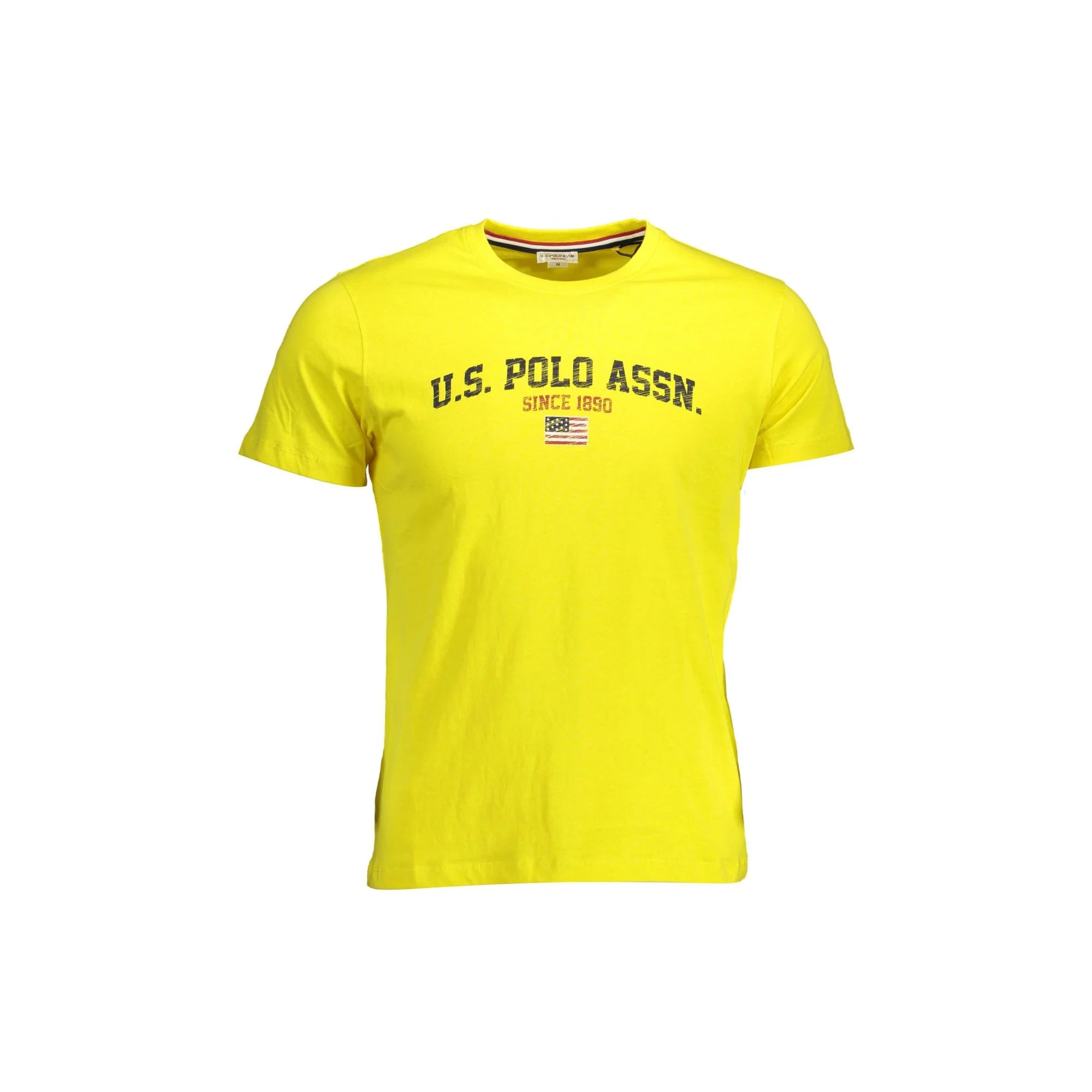 U.S. POLO T-SHIRT MANICHE CORTE UOMO GIALLO
