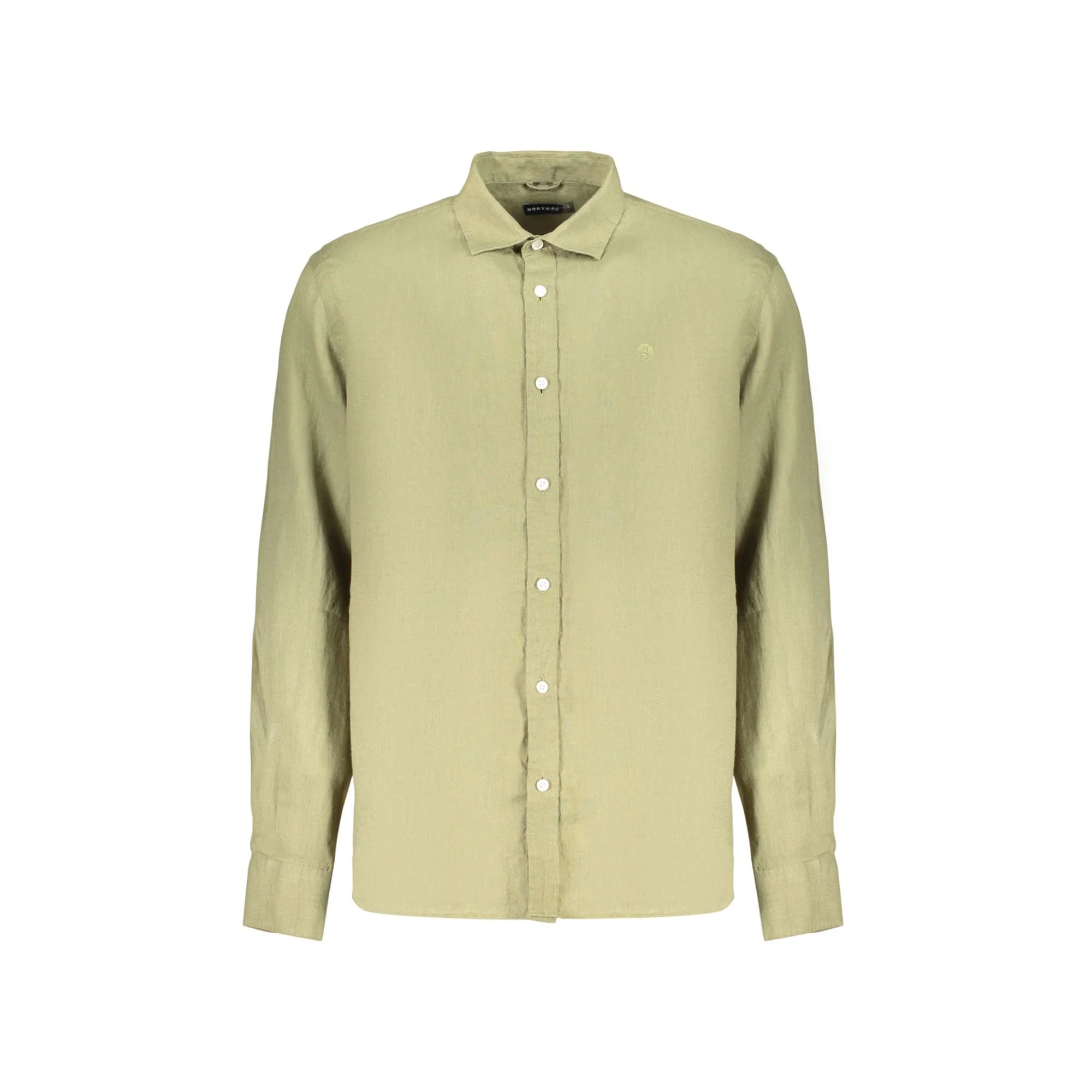 NORTH SAILS CAMICIA MANICHE CORTE UOMO VERDE