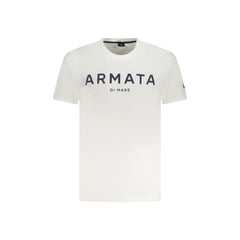 Armata Di Mare Tricou Maneci Scurte Bărbați Alb Imprimare