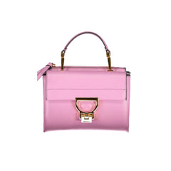 Coccinelle Borsa a Tracolla Pelle Donna Viola Logo