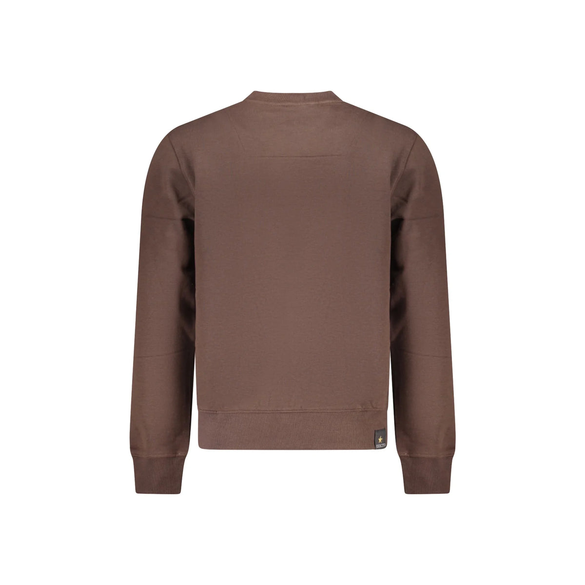 ACCADEMIA MILITARE FELPA SENZA ZIP UOMO MARRONE