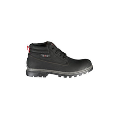 CARRERA Bottines Homme Noires avec Lacets et Logo Latéral