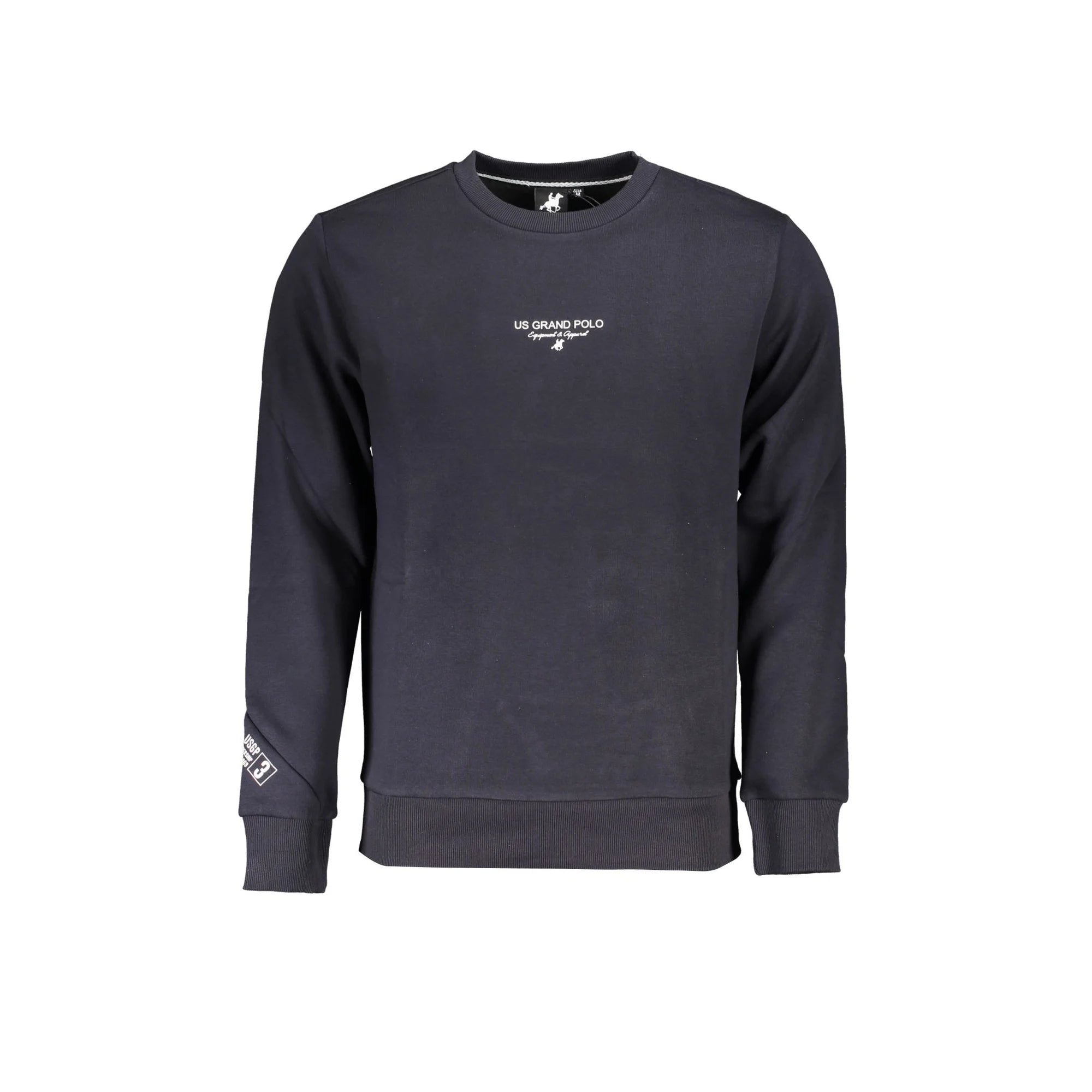 U.S. GRAND POLO FELPA SENZA ZIP UOMO BLU