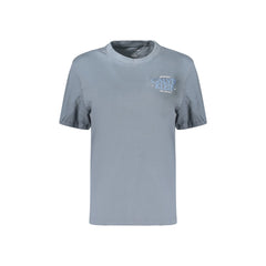 Calvin Klein T-Shirt Maniche Corte Donna Grigia Ricamo