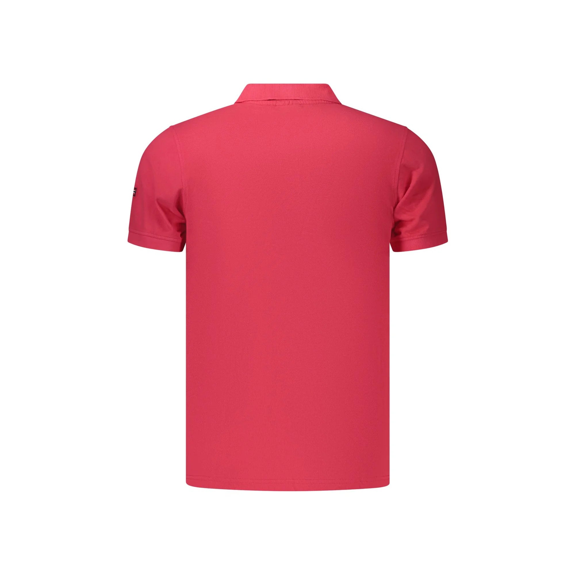 NORWAY 1963 POLO MANICHE CORTE UOMO ROSSO