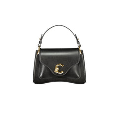 Coccinelle Borsa a Tracolla Pelle Donna Nera Logo